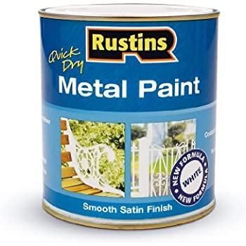 Quick Dry Metal Paint 500 ml - White - Galdes & Mamo