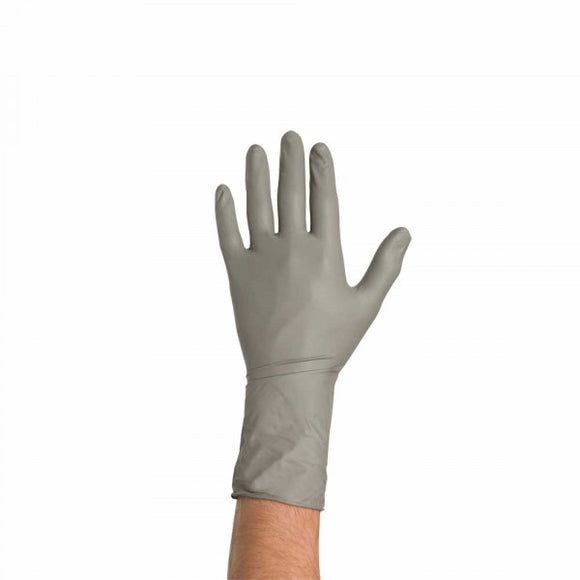 Nitrile Gloves Grey x 50 pcs XL - Galdes & Mamo