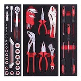 48 PC Mechanical Tool Set in Metal Tool Box - Galdes & Mamo