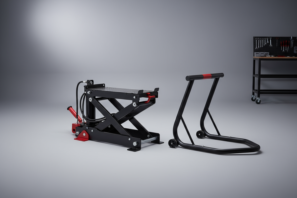 Motorbike jacks and stands