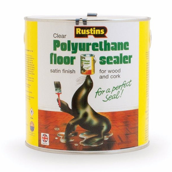 Polyurethane Floor Seal Satin 2.5LT - Galdes & Mamo
