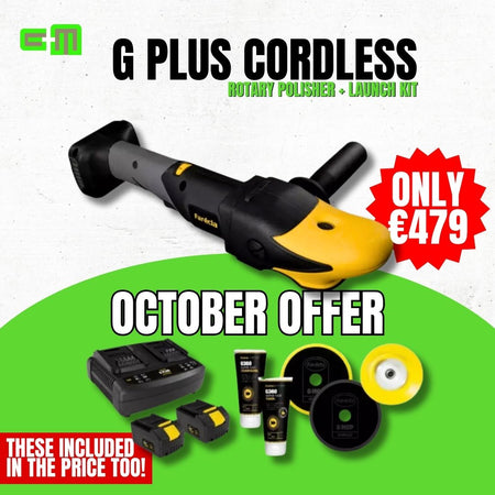 G PLUS Cordless Rotary Polishing Machine + Kit - Galdes & Mamo