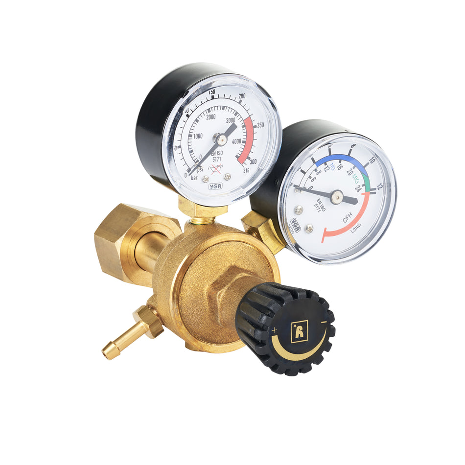 GAS REGULATOR 2 MANOMETERS 12 L\min