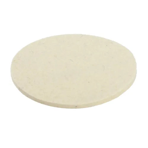 Polishing Felt Pad Ø 125 mm White - Galdes & Mamo