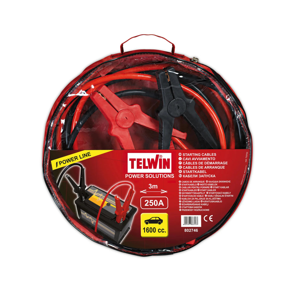BOOSTER CABLE 3M 250A - POWER LINE