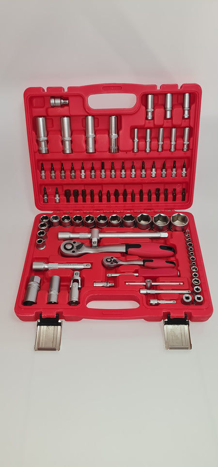 86 PC RATCHET + SOCKET SET 1/4" , 1/2" - Galdes & Mamo