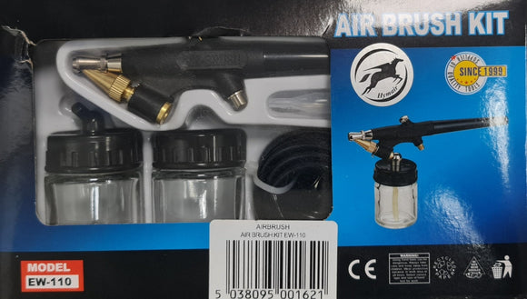 Air Brusk Kit, in plastic case EW110 - Galdes & Mamo
