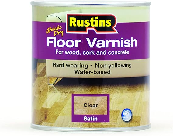 Quick Dry Floor Varnish 1 LITER - Galdes & Mamo