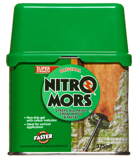 NITROMORS ORIGINAL PAINT & VARNISH REMOVER 375ML - Galdes & Mamo