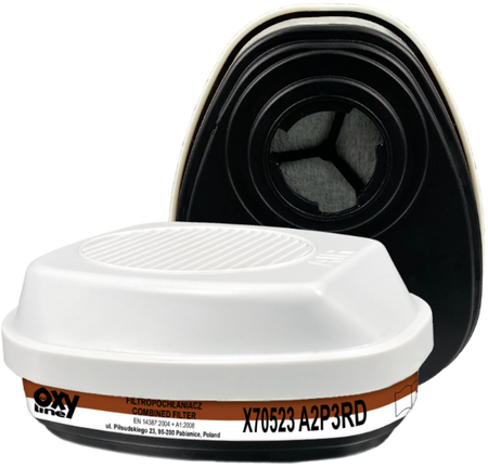 Oxyline OxyPro X70523 A2 P3 R D Cartridge Filter - Galdes & Mamo