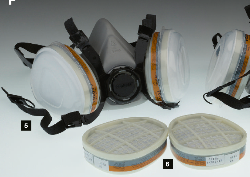 RED LABEL TWIN RESPIRATOR A2P2 LRG - Galdes & Mamo