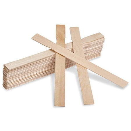 WOODEN PAINT PADDLES X 10 PCS - Galdes & Mamo