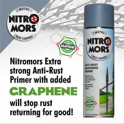 NITROMORS 500ML RUST PRIMER & GRAPHEN - Galdes & Mamo