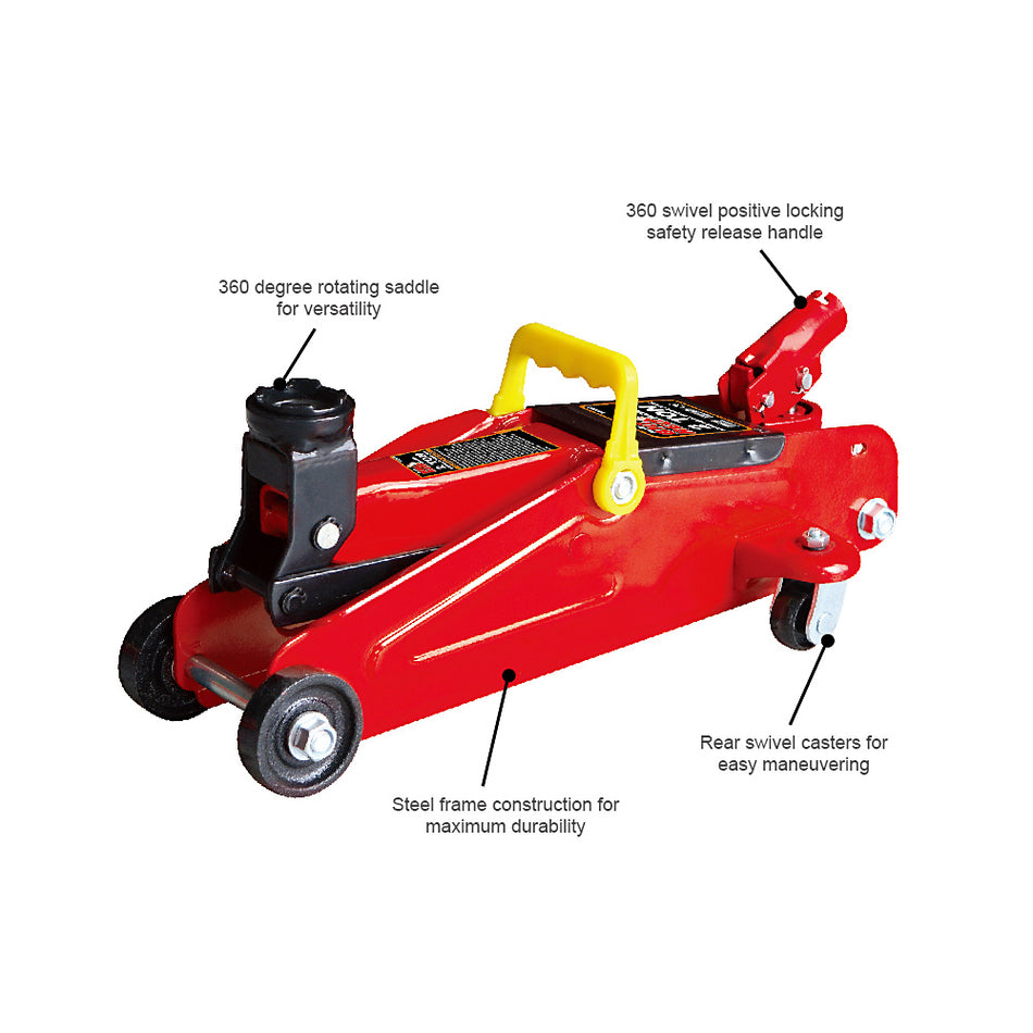 2T TROLLY JACK 140-340mm - Galdes & Mamo
