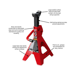 2T JACK STAND - PAIR - Galdes & Mamo