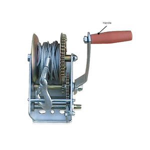 1000 LBS CABLE HAND WINCH - Galdes & Mamo