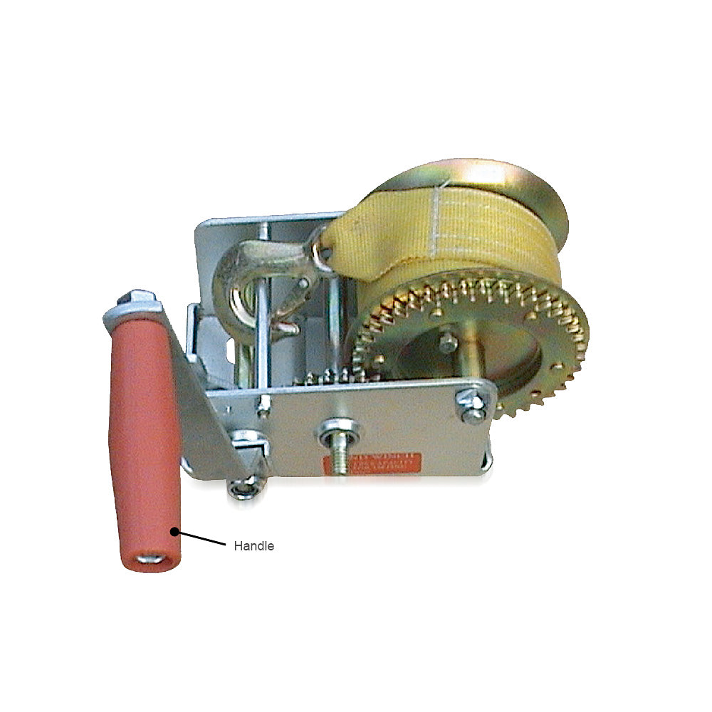 HAND WINCH 1000 LBS NYLON BELT - Galdes & Mamo