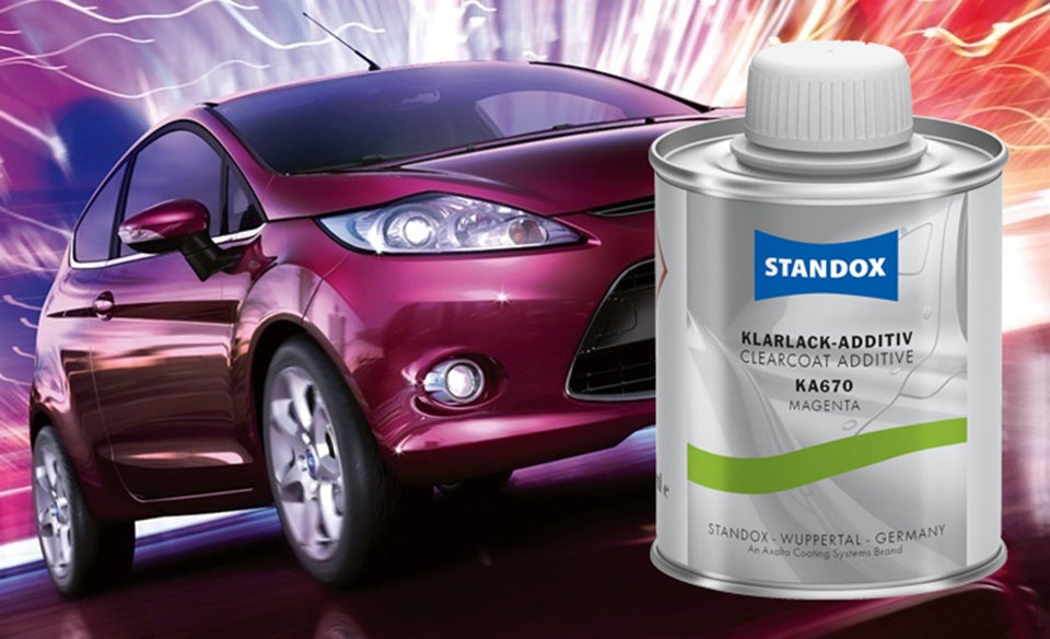 Standox paint mixing - Galdes & Mamo