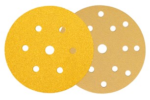 25 PCS GOLD 225MM GRIP 27H P120 - Galdes & Mamo