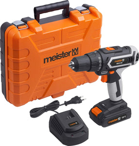 Meister Cordless drill 18 V 2.0 Ah battery - Galdes & Mamo