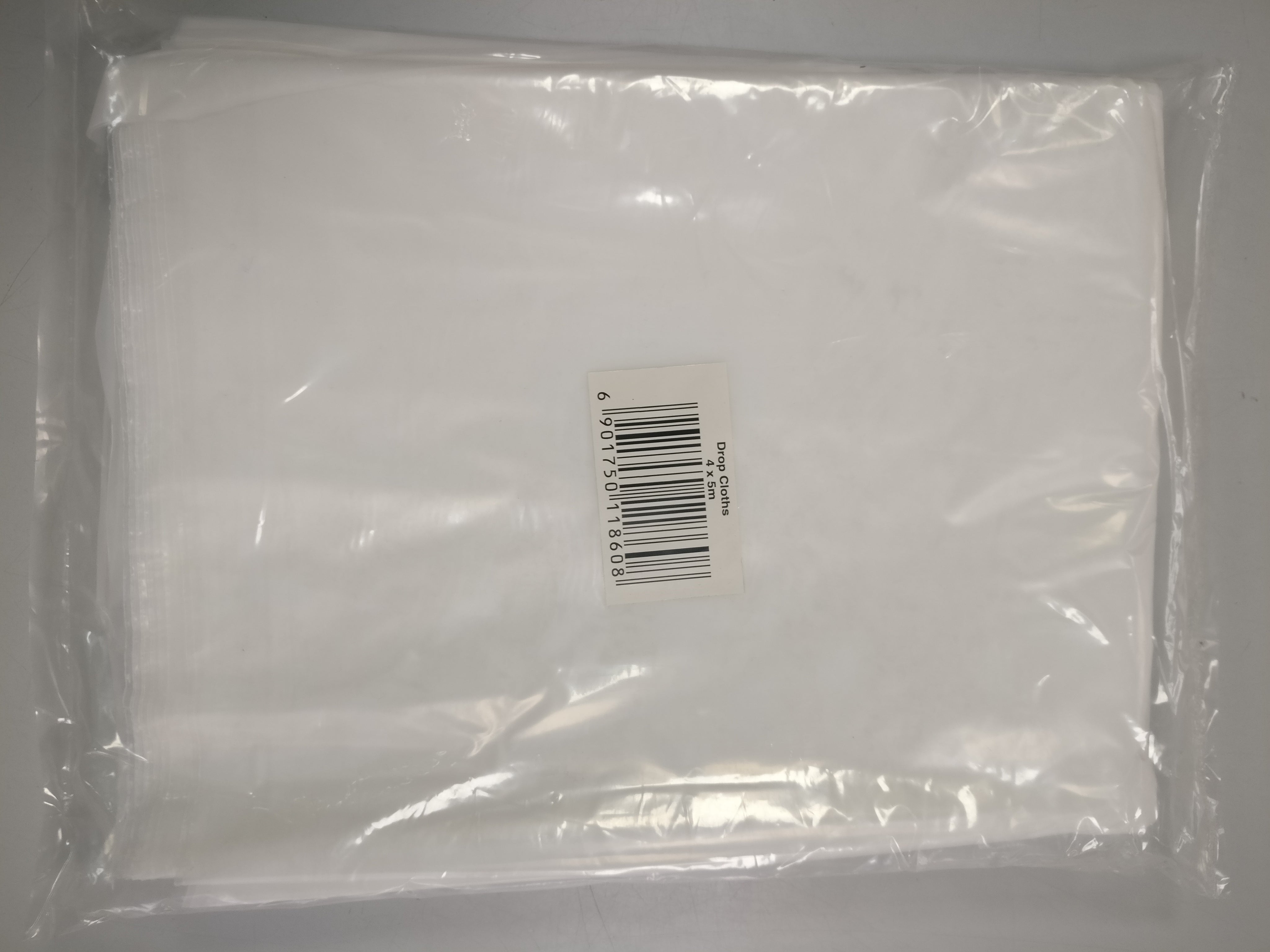 Plastic Drop Cloth 4 x 5m - Galdes & Mamo