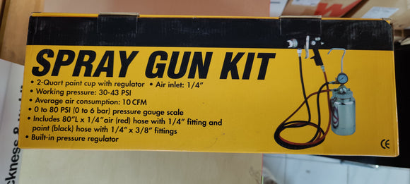 Pressure Pot & Spray Gun Kit - Galdes & Mamo