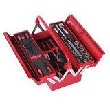 48 PC Mechanical Tool Set in Metal Tool Box - Galdes & Mamo