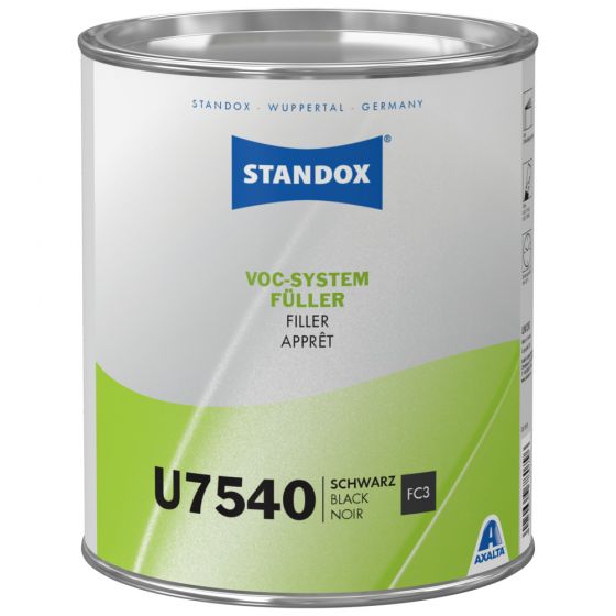 Standox VOC System Filler U7540 (Black) - Galdes & Mamo