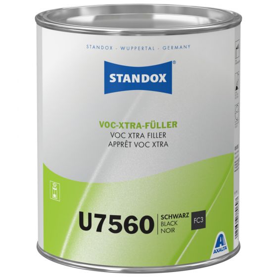 Standox VOC Xtra Filler U7560 (Black) - Galdes & Mamo